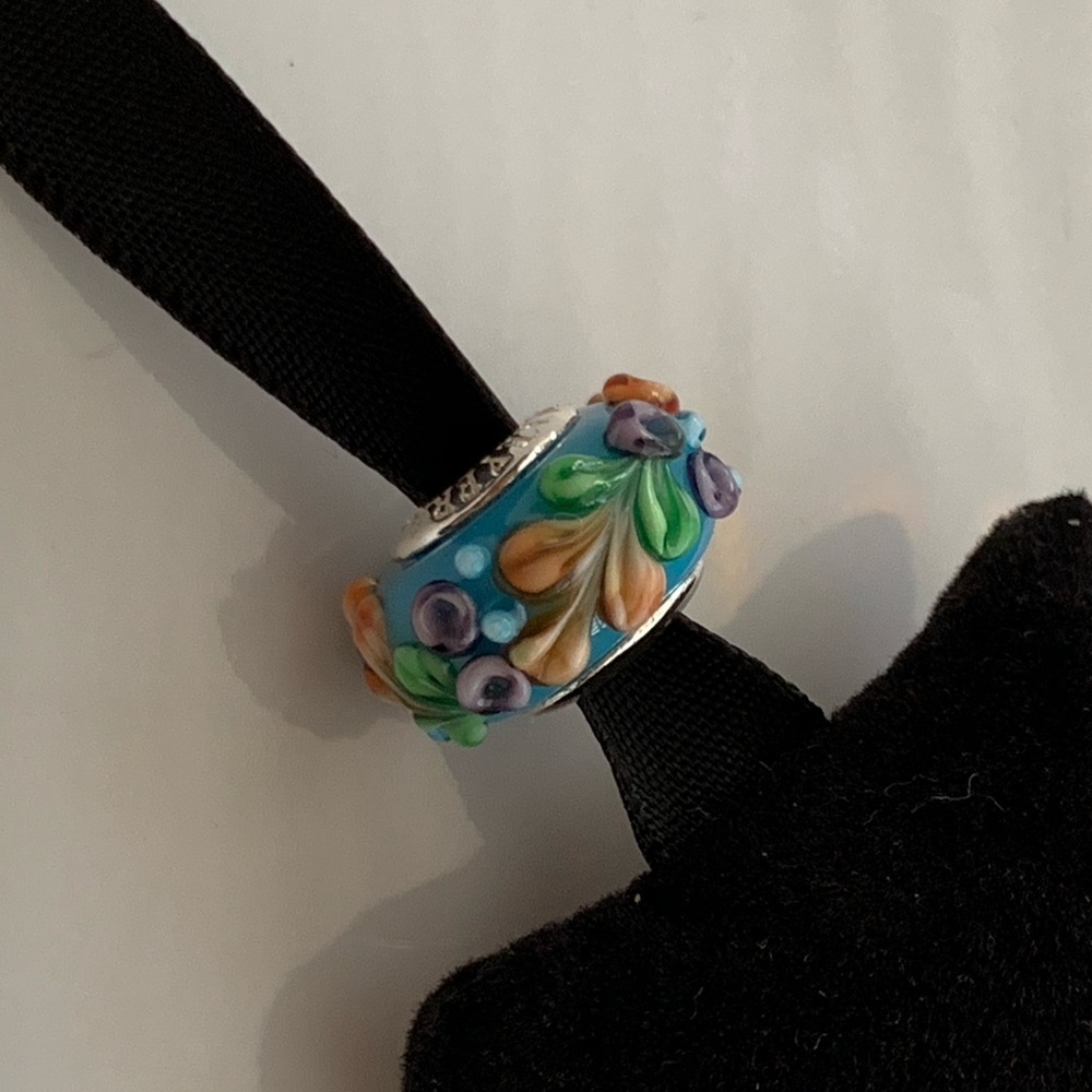 NEW🌸#54-Murano Glass Bead, Paradise Flower, 3D - Picture 4 of 8